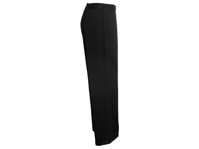 Pantaloni neri a gamba larga Filippa K Nero - vista 4