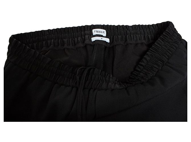 Pantaloni neri a gamba larga Filippa K Nero - vista 6