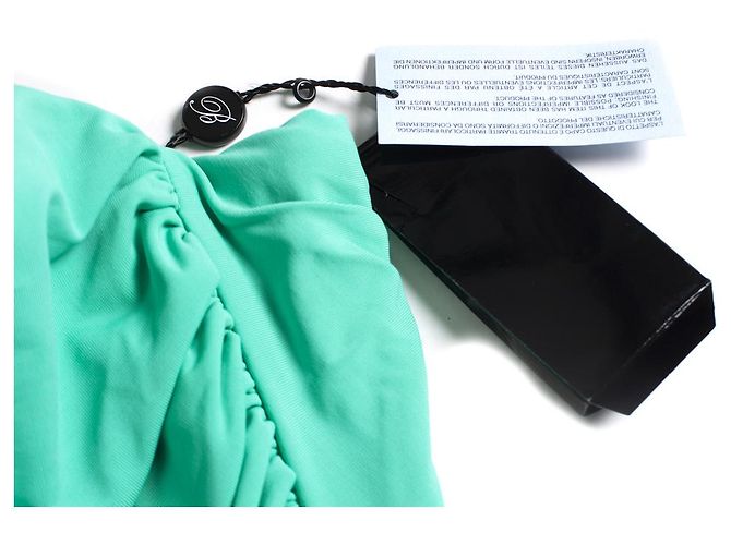 Blumarine Maxikleid in Türkis Grün - Ansicht 6