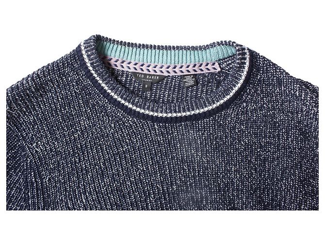 Malha Ted Baker em azul - vista 6