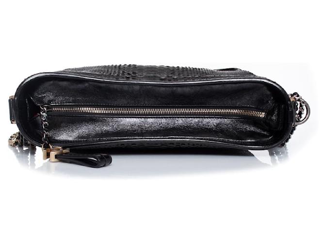 Bolsa Gabrielle python média da Chanel Preto - vista 5