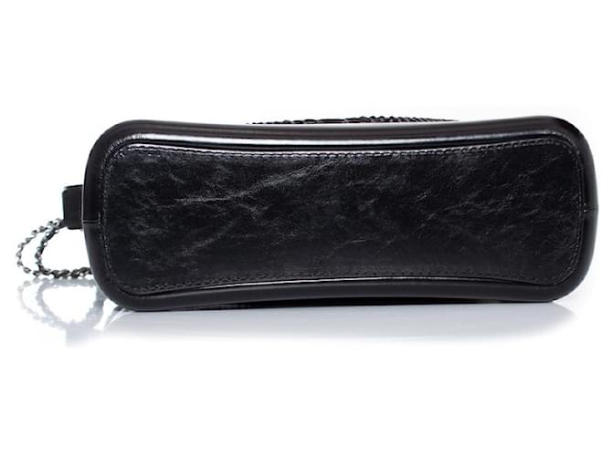 Bolsa Gabrielle python média da Chanel Preto - vista 6