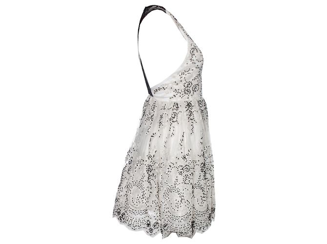Vestido de tul blanco Alice + Olivia - vista 4