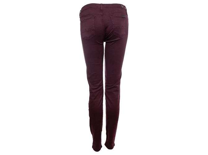 Jeans morados 7 for all mankind con stretch Púrpura - vista 2