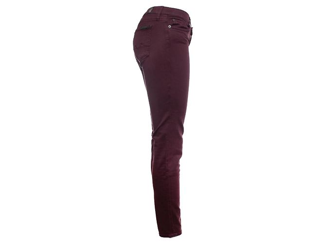 Jeans morados 7 for all mankind con stretch Púrpura - vista 3
