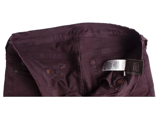Jeans morados 7 for all mankind con stretch Púrpura - vista 5