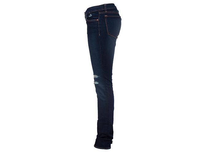Jeans azul rasgado J Brand - vista 3