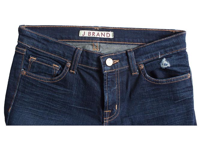 Jeans azul rasgado J Brand - vista 5