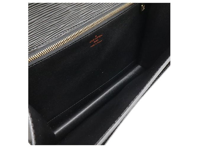 Borsa 2 in 1 Monceau Epi Louis Vuitton Nero - vista 7