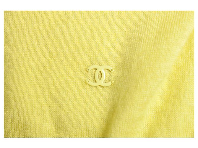 Top amarillo de tirantes de Chanel - vista 5