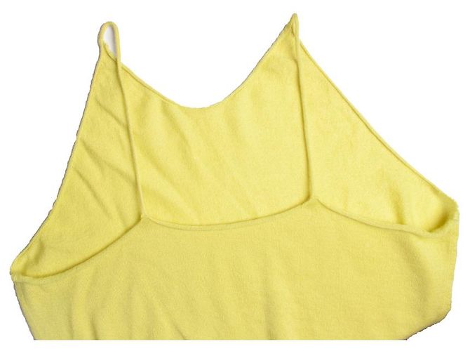 Top amarillo de tirantes de Chanel - vista 6
