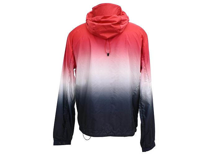 Giacca Moncler Saut Tie-Dye in nylon multicolore - vista 3