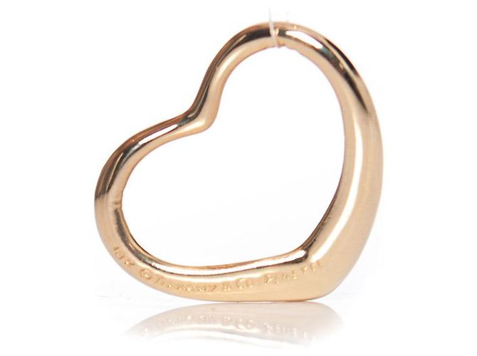 Tiffany & Co Pendente grande Open Heart Elsa Peretti di Tiffany D'oro Metallico - vista 3