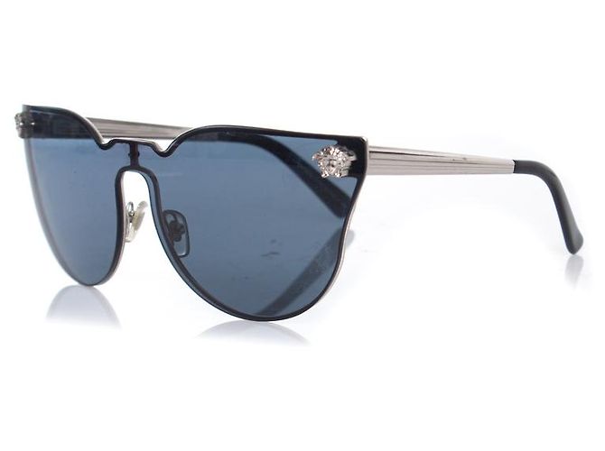 Gafas de sol cat eye Medusa negras Versace Negro - vista 2