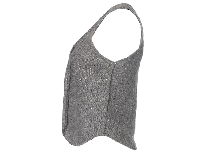 Strickweste Zadig & Voltaire Grau - Ansicht 3