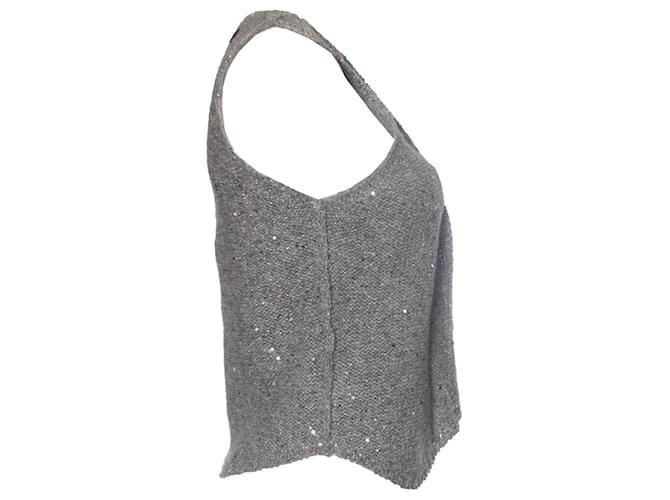 Strickweste Zadig & Voltaire Grau - Ansicht 4