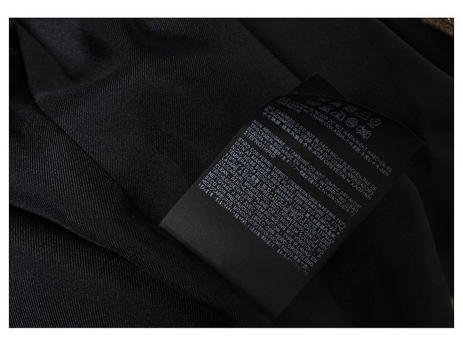 Leopardenmuster Lame-Wollcardigan von Saint Laurent Braun - Ansicht 6