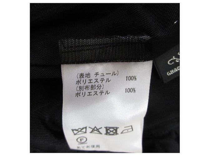 Autre Marque Top de tul globo Bijou de GRACE CONTINENTAL Negro - vista 5