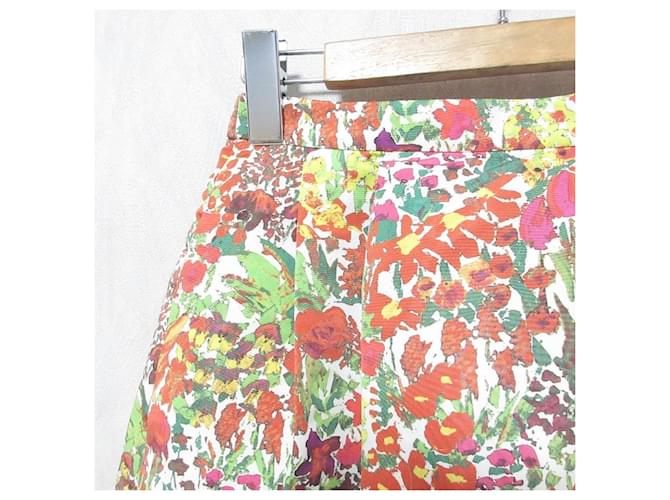 Autre Marque Falda Mini de Algodón Impresa TOCCA LIBERTY Roja - vista 3