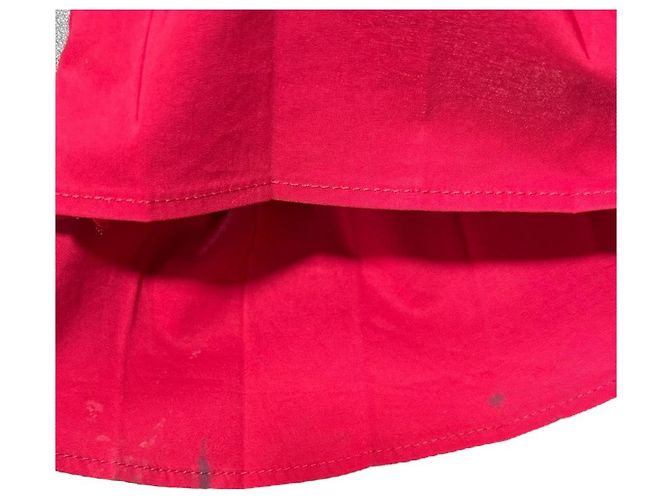 Autre Marque Vestido de Docking con Bustier de Pliegues de Panel ELENDEEK Castaño Roja - vista 8