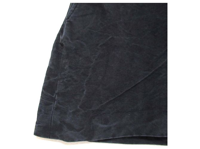 Bermuda de algodão e seda Christian Dior Preto - vista 5