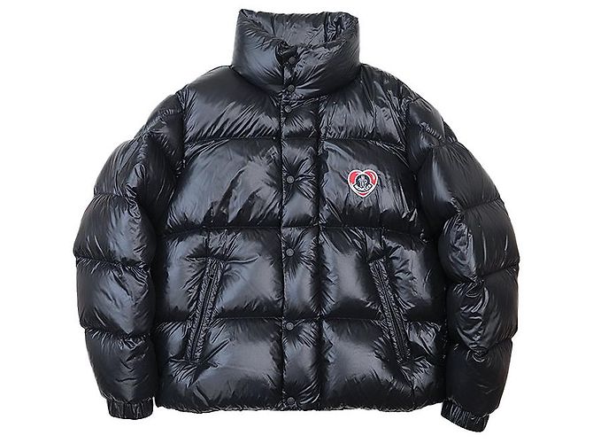 Chaqueta de plumas de nylon brillante MISAM de Moncler Azul Azul marino - vista 11