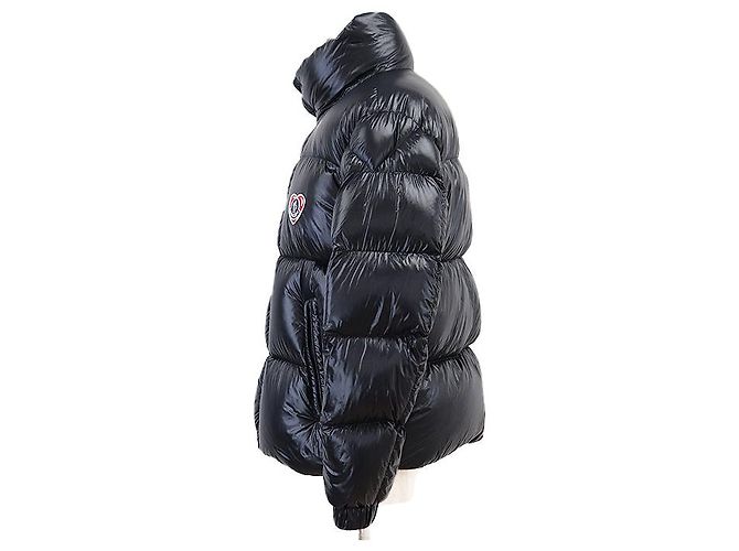 Chaqueta de plumas de nylon brillante MISAM de Moncler Azul Azul marino - vista 14