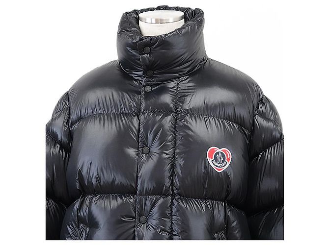Chaqueta de plumas de nylon brillante MISAM de Moncler Azul Azul marino - vista 2