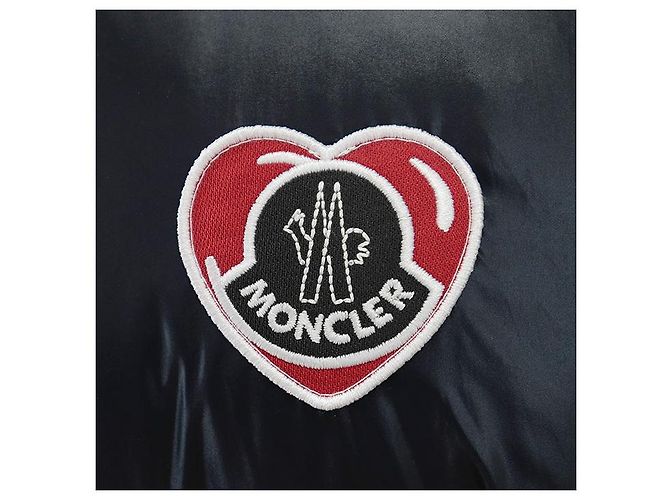 Chaqueta de plumas de nylon brillante MISAM de Moncler Azul Azul marino - vista 5