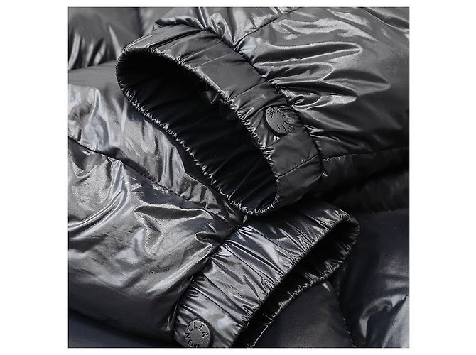 Chaqueta de plumas de nylon brillante MISAM de Moncler Azul Azul marino - vista 9