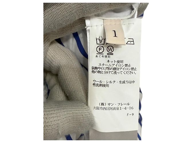 Autre Marque Blusa a rayas Dorothee Schumacher Blanco Azul - Ansicht 5