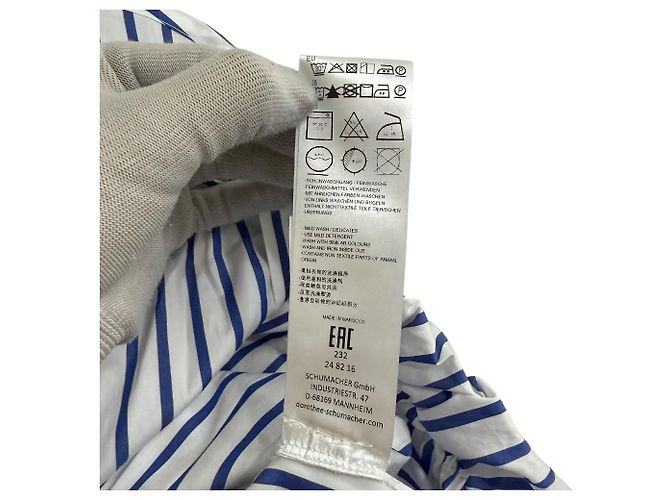 Autre Marque Blusa a rayas Dorothee Schumacher Blanco Azul - Ansicht 7