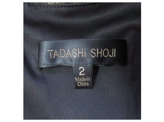 Autre Marque TADASHI SHOJI Spitzenkleid mit Ausschnitten Schwarz - Ansicht 7