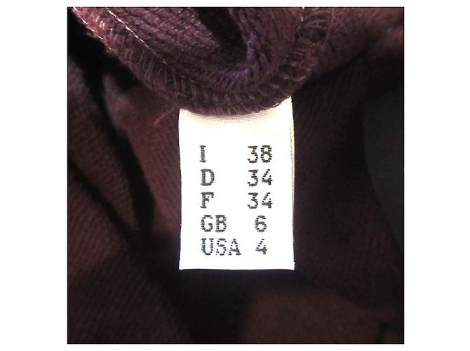 Autre Marque 2-Wege Kleid Cedric Charlier Lila Marineblau - Ansicht 5