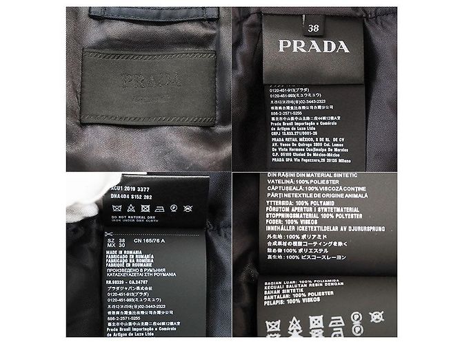 Chaqueta de nylon Limonta Prada Azul Azul marino - vista 10