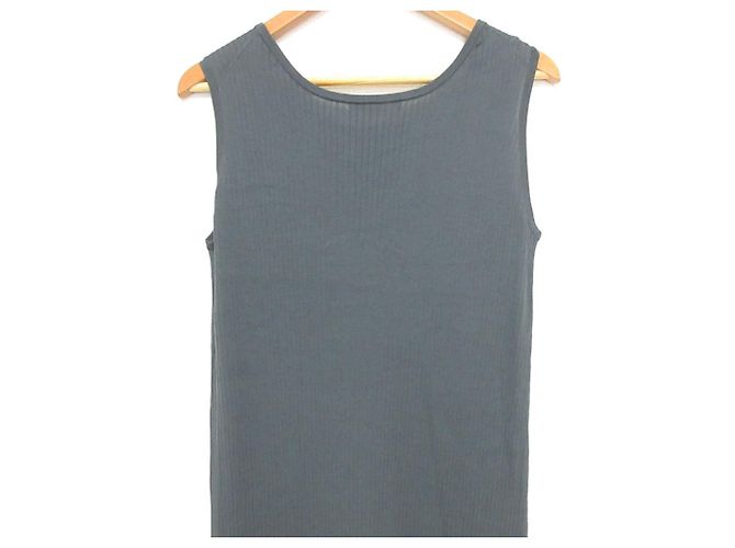 Autre Marque Langarmkleid aus Rib-Strick ebure Braun - Ansicht 4