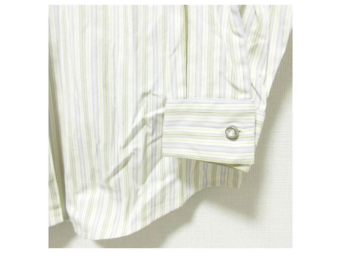Autre Marque Camicia a Maniche Lunghe Les Copains Marrone Giallo - vista 7