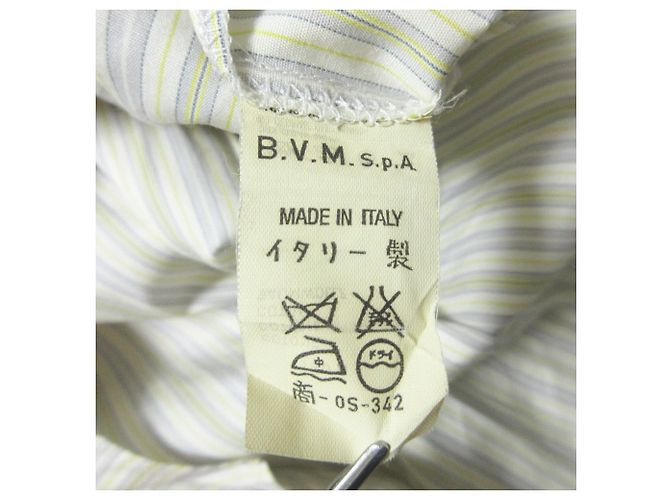 Autre Marque Camicia a Maniche Lunghe Les Copains Marrone Giallo - vista 8