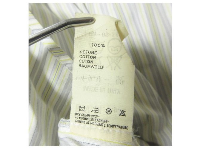 Autre Marque Camicia a Maniche Lunghe Les Copains Marrone Giallo - vista 9