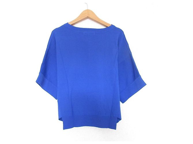 Autre Marque Der TOTALITE PULLOVER MIT DOLMANÄRMEL AUS FELL Blau - Ansicht 2