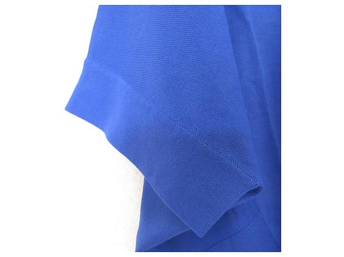 Autre Marque Der TOTALITE PULLOVER MIT DOLMANÄRMEL AUS FELL Blau - Ansicht 5