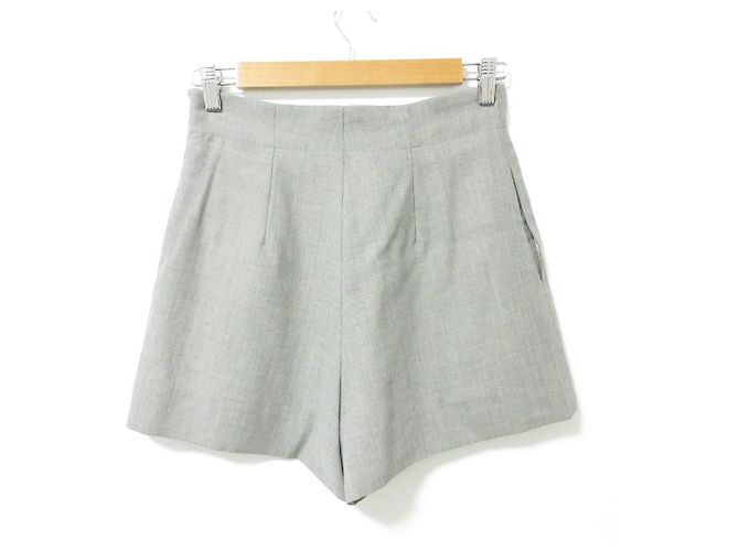 Autre Marque Flare Wollshorts FOXEY Grau - Ansicht 2