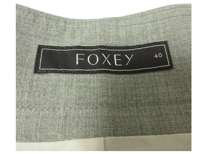 Autre Marque Flare Wollshorts FOXEY Grau - Ansicht 6