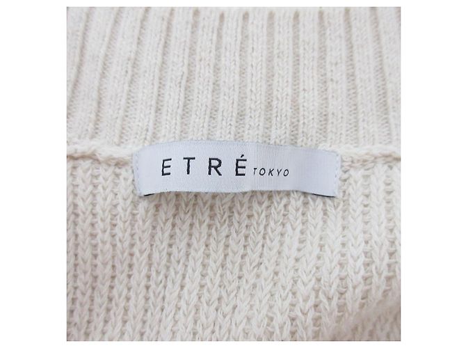 Autre Marque ETRE TOKYO Chaleco de punto suelto Beige - vista 7