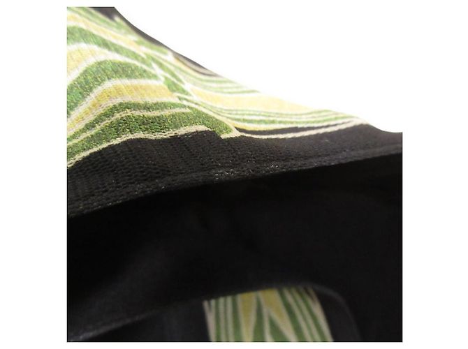 Autre Marque Vestido con estampado de flores VIVIENNE TAM Negro Verde - vista 12