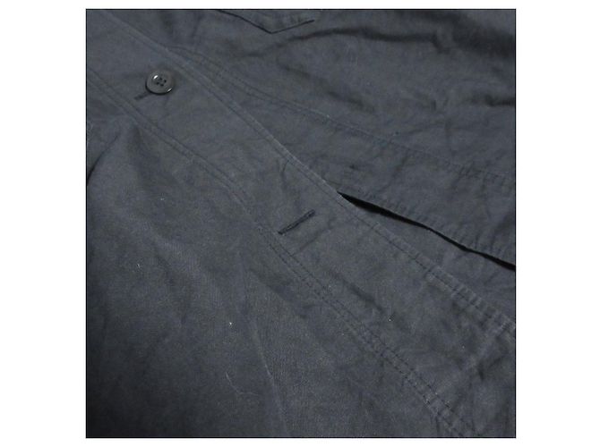Autre Marque MHL. VESTIDO DE TRABAJO EN LINO DE ALGODÓN SECO Negro - vista 10