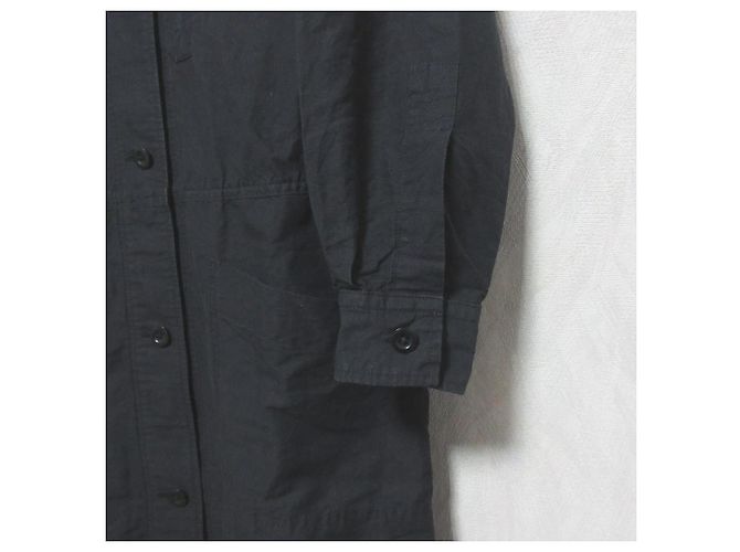 Autre Marque MHL. VESTIDO DE TRABAJO EN LINO DE ALGODÓN SECO Negro - vista 4