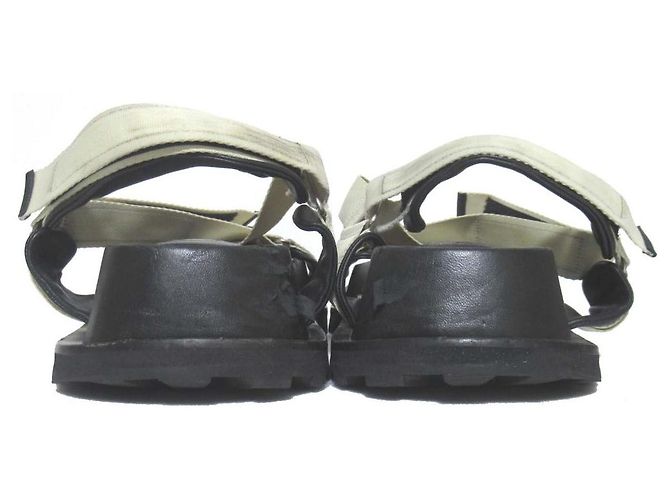 Sandali con piattaforma Jil Sander Nero Crudo - vista 4