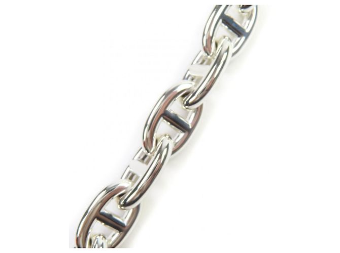 Hermès HERMES Bracciale Charm Chaine d'Ancre MM in Argento - vista 5