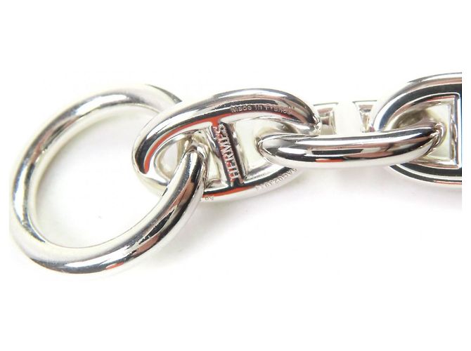 Hermès HERMES Bracciale Charm Chaine d'Ancre MM in Argento - vista 7